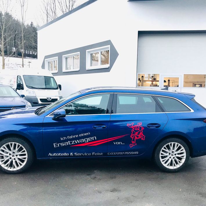 Leih- und Ersatzfahrzeuge von Autoteile Feist aus Thum OT Herold im Erzgebirge