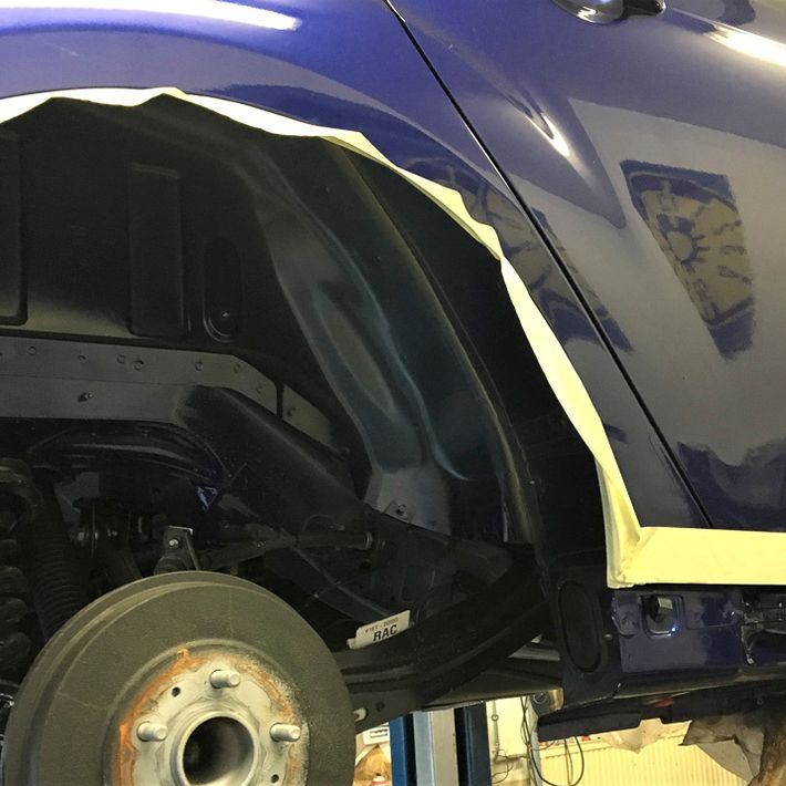 Unterbodenschutz Mike Sanders bei Autoteile Feist aus Thum OT Herold im Erzgebirge