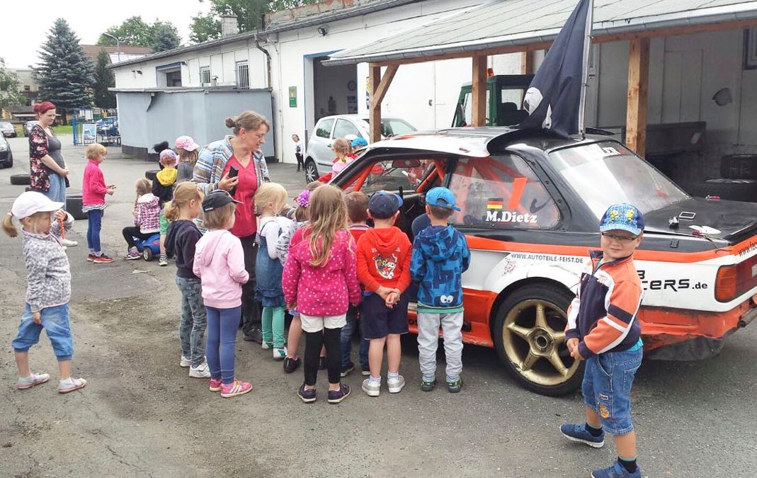 Sponsoring für den Nachwuchs mit Autoteile Feist aus Thum OT Herold im Erzgebirge