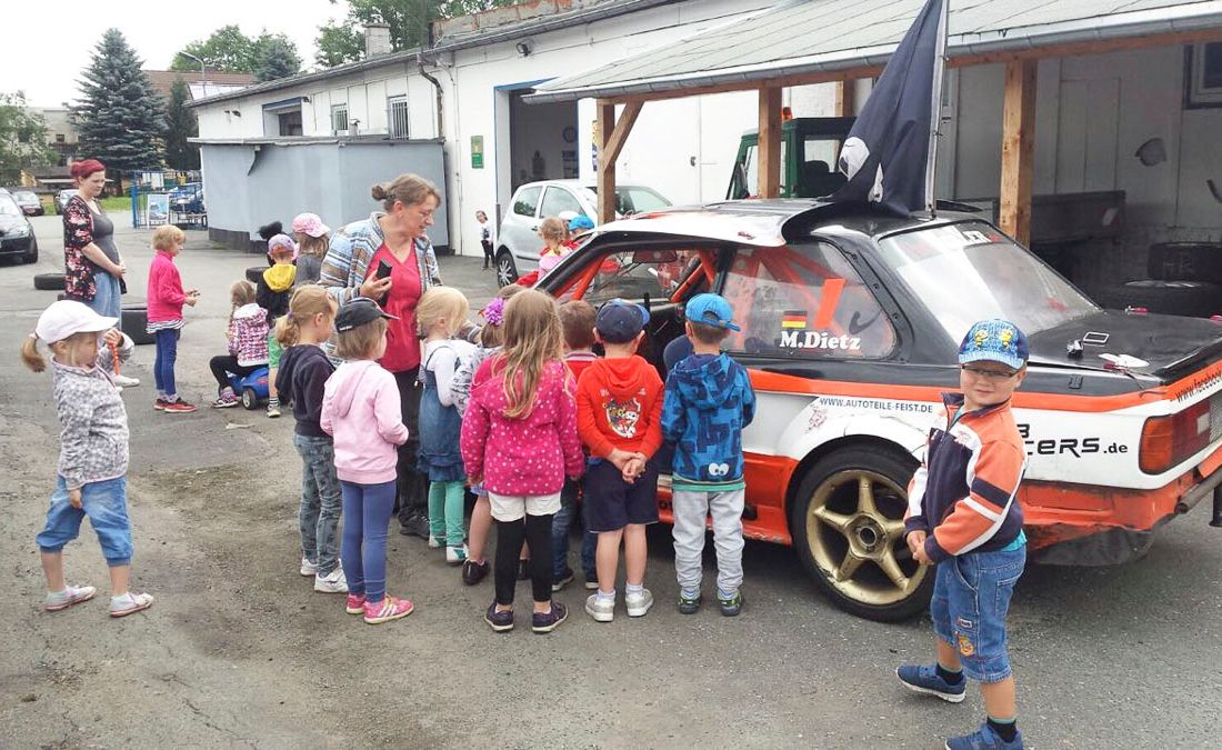 Sponsoring für den Nachwuchs mit Autoteile Feist aus Thum OT Herold im Erzgebirge