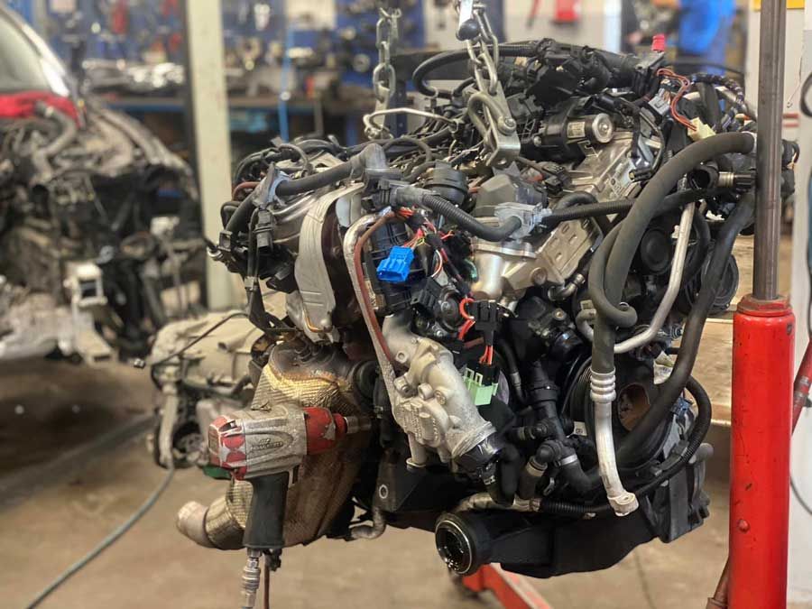 Raritäten - Motorinstandsetzung bei Autoteile Feist aus Thum OT Herold im Erzgebirge