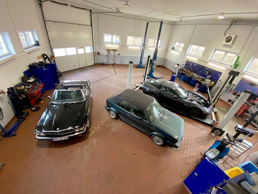 Raritäten - besondere Fahrzeuge in der Werkstatt bei Autoteile Feist aus Thum OT Herold im Erzgebirge