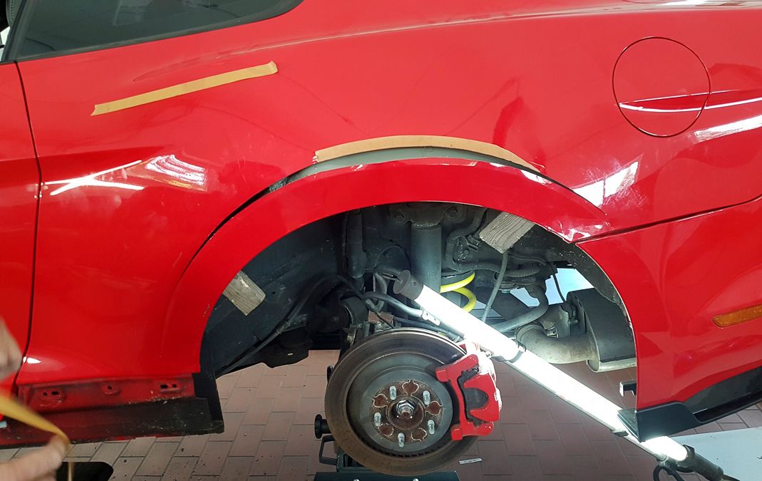Raritäten - Umbauarbeiten am Mustang - bei Autoteile Feist aus Thum OT Herold im Erzgebirge