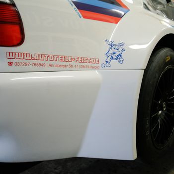 Sponsoring im Motorsport von Autoteile Feist aus Thum OT Herold im Erzgebirge
