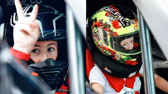 Autoteile Feist - 2 Jungs im Racecar